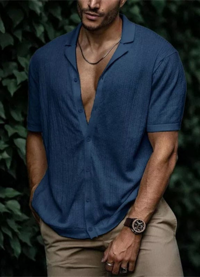 Hudson | Chemise Manche Courte Pour Hommes | Tendance