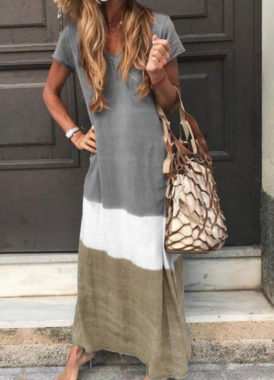 Prishey | Robe Longue Elégant Pour Femme | Décontracté