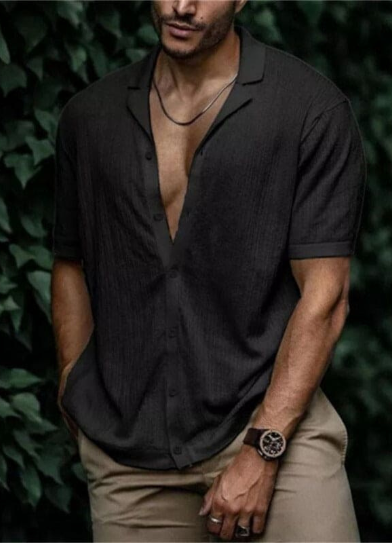 Hudson | Chemise Manche Courte Pour Hommes | Tendance