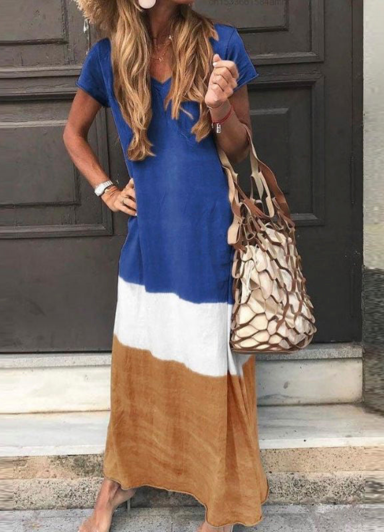 Prishey | Robe Longue Elégant Pour Femme | Décontracté