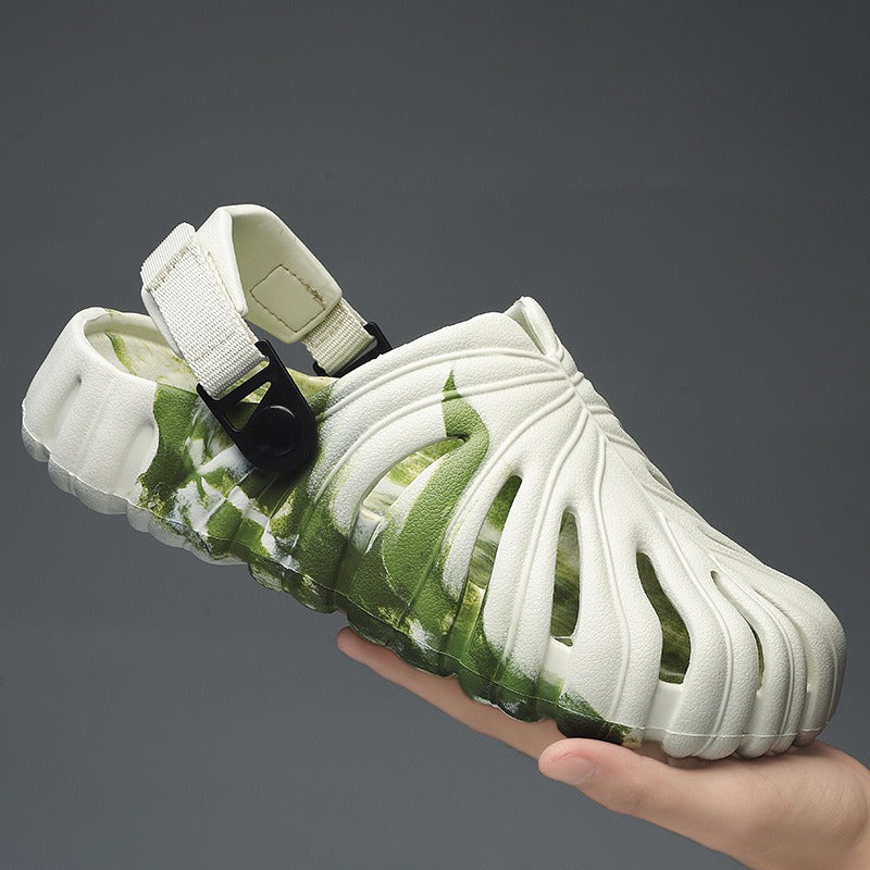 Sandales pour hommes en caoutchouc moulé au design ergonomique et respirant - Mauro