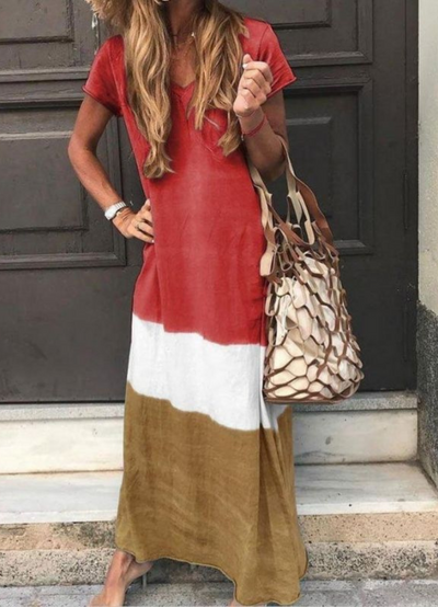 Prishey | Robe Longue Elégant Pour Femme | Décontracté