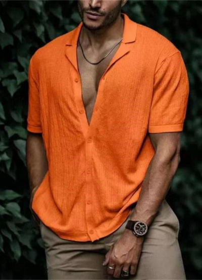 Hudson | Chemise Manche Courte Pour Hommes | Tendance