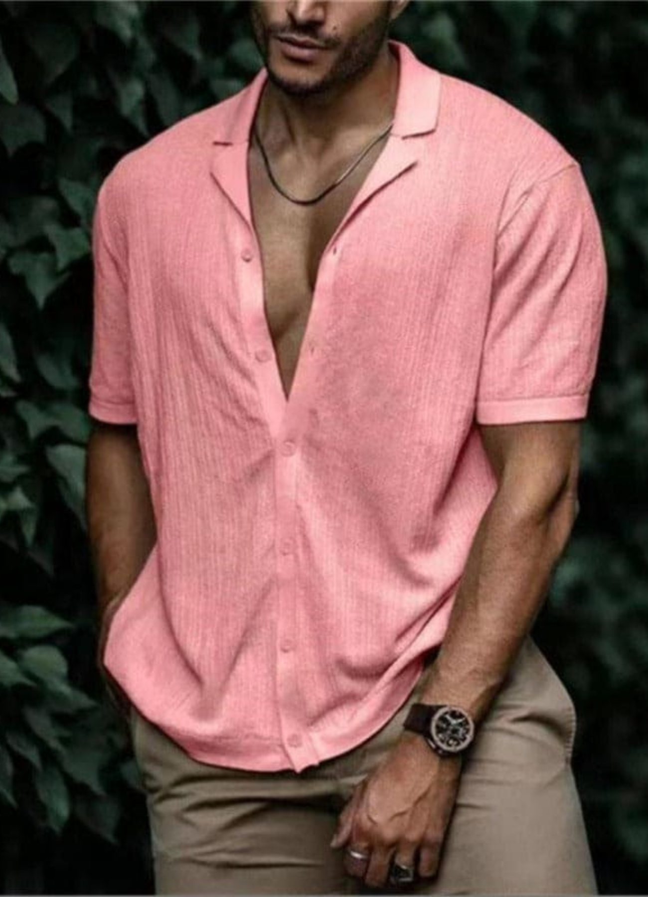 Hudson | Chemise Manche Courte Pour Hommes | Tendance