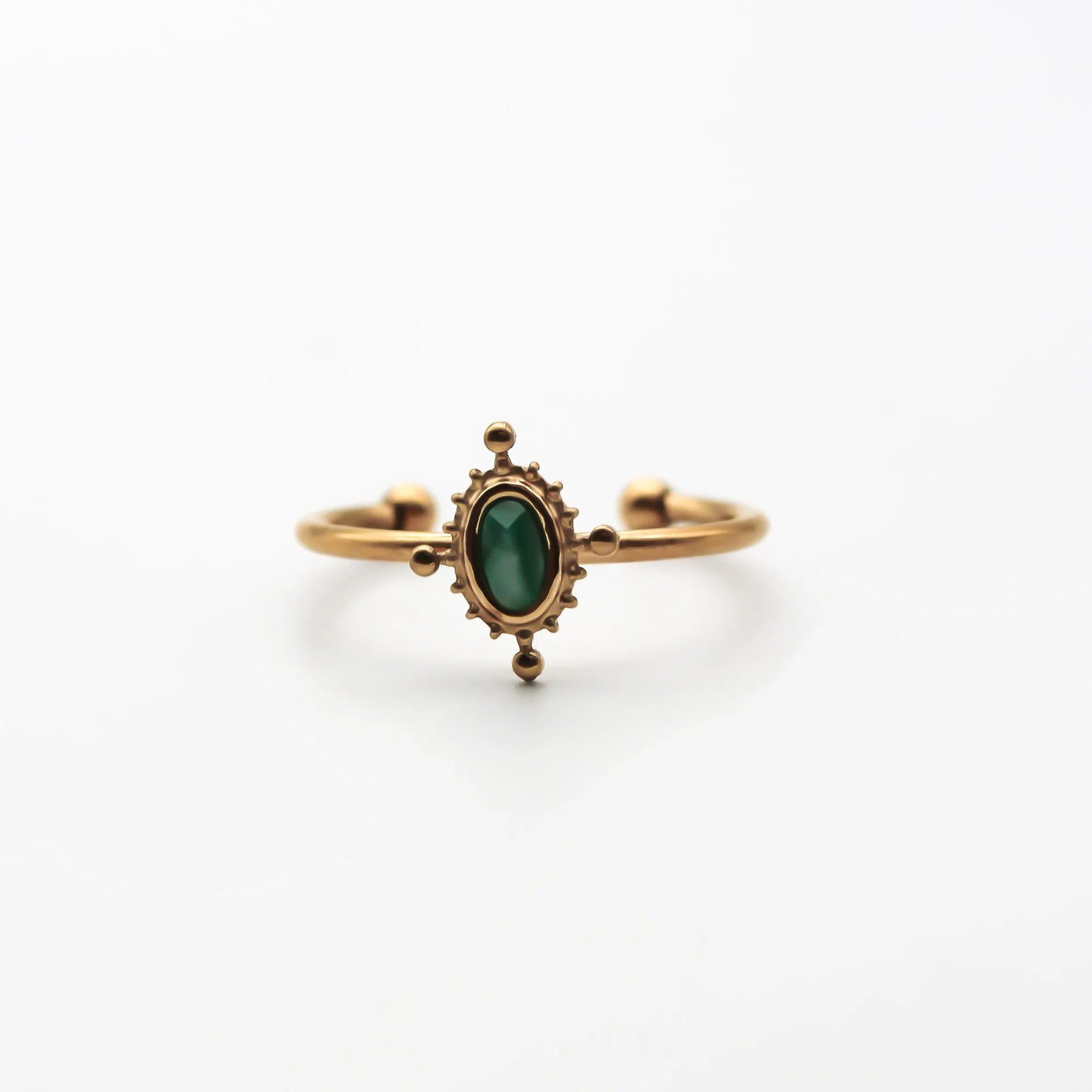 Jaipur – Bague – Acier inoxydable