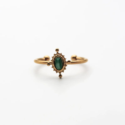 Jaipur – Bague – Acier inoxydable