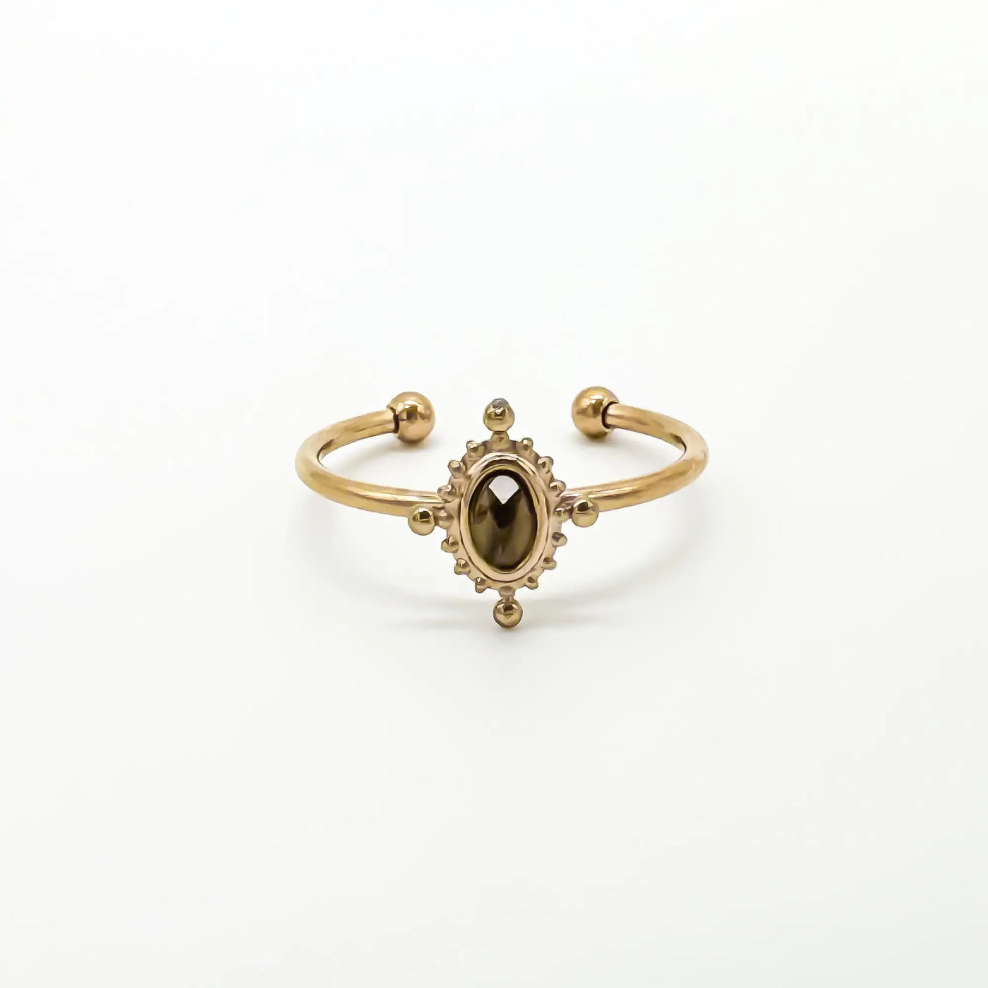 Jaipur – Bague – Acier inoxydable