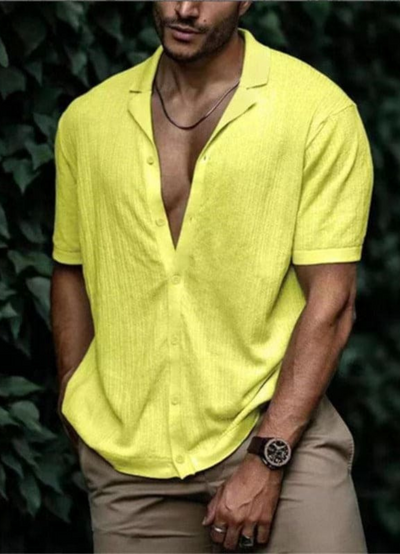 Hudson | Chemise Manche Courte Pour Hommes | Tendance
