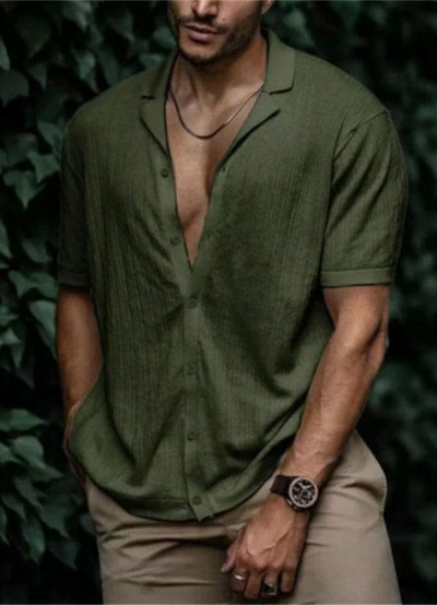 Hudson | Chemise Manche Courte Pour Hommes | Tendance