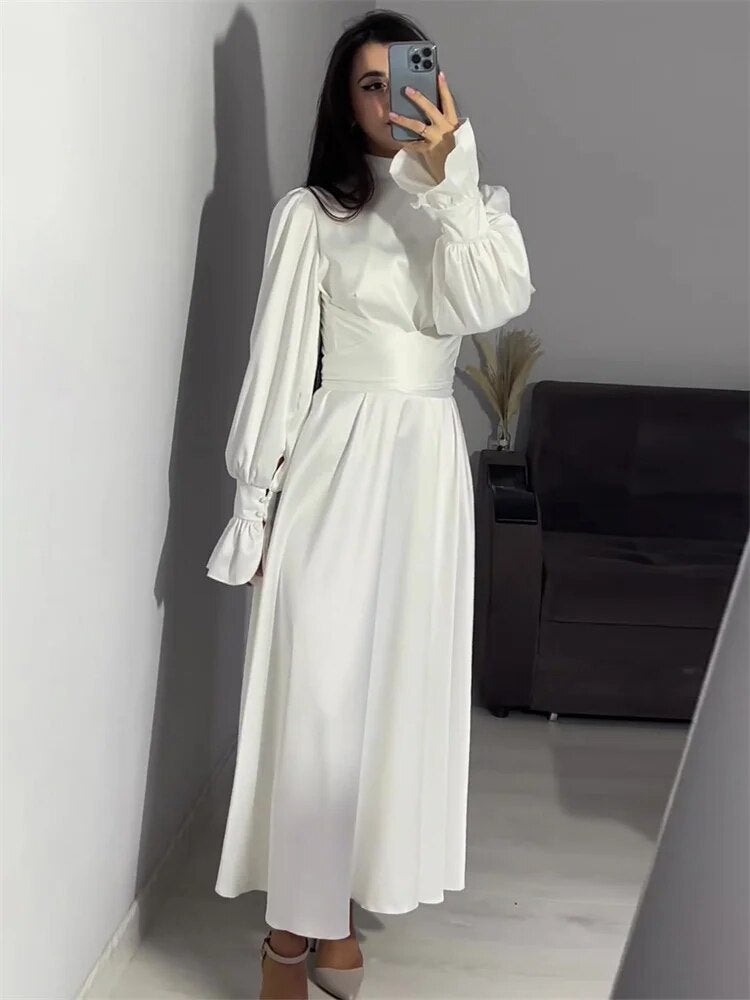 Selah | Robe Maxi Élégante Émeraude Majestueuse pour Femme