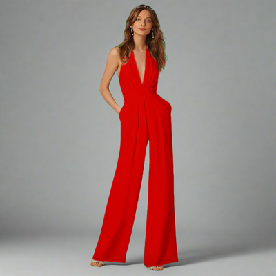 Theres | Combinaison élégante en tissu premium pour un look sophistiqué