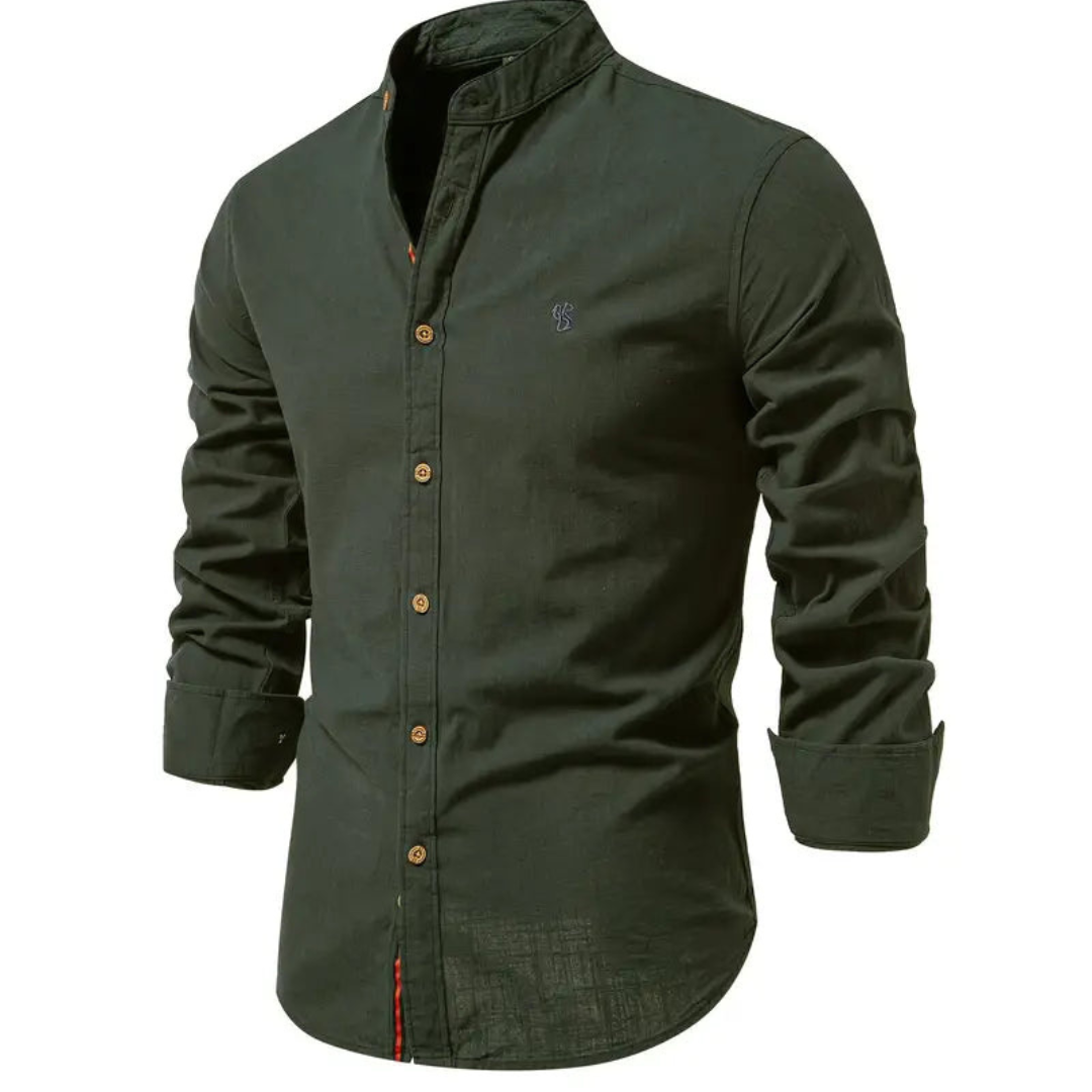 Enzo | Manche Longue Pour Hommes | Chemise