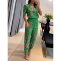 Vert avec motif