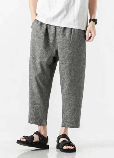 Brody | Pantalon D'été Décontracté Pour Homme | Noir