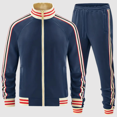Kyrie | Ensemble De Survêtement Rayé Avec Pantalon De Sport Pour Hommes | Set
