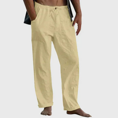 Fernando | Pantalon en lin décontracté pour Hommes | Larges