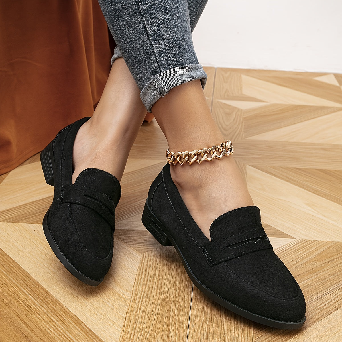 Anna - Mocassins en daim