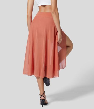 Maine | Jupe 2-en-1 taille haute polyvalente