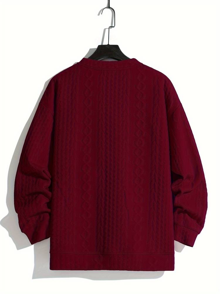 Victor Pull Homme – Tricot Torsadé et Chaleur Intemporelle