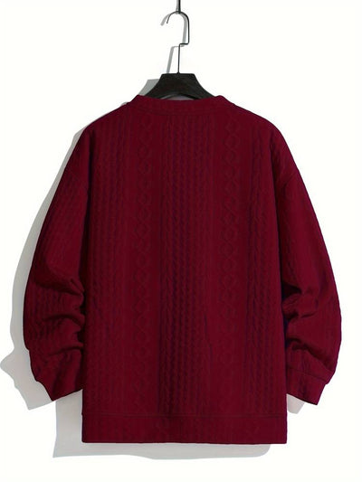 Victor Pull Homme – Tricot Torsadé et Chaleur Intemporelle