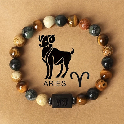 Bracelet Zodiaque en Pierres Naturelles