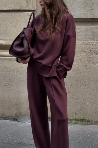 AtelierdeRocheParis™ |  Ensemble deux pièces en tricot et crochet