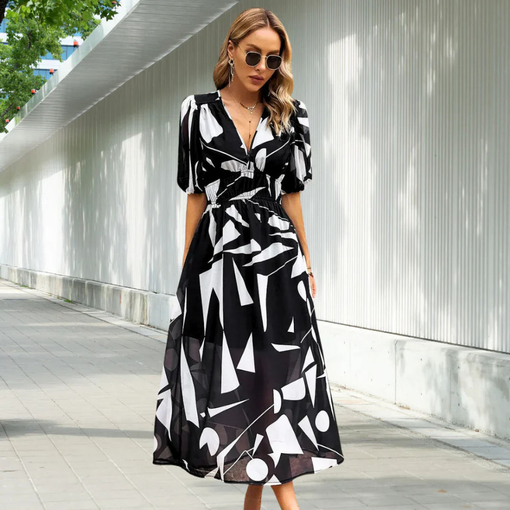 Tianna | Robe d'Été Légère à Imprimé Floral pour Femme