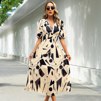 Tianna | Robe d'Été Légère à Imprimé Floral pour Femme
