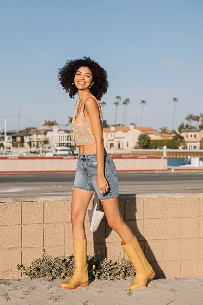 Bottes de style Bronco pour femmes | Hautes
