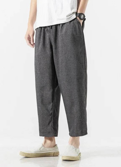 Brody | Pantalon D'été Décontracté Pour Homme | Noir