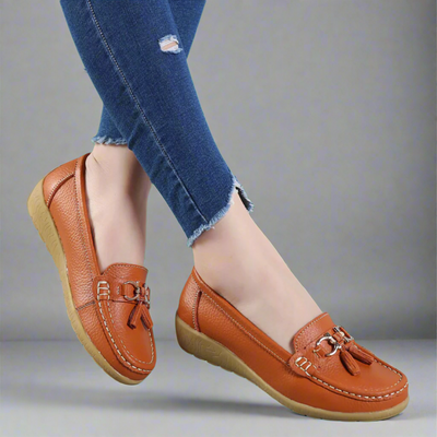 Adeltraut | Mocassins en cuir confortables faits à la main