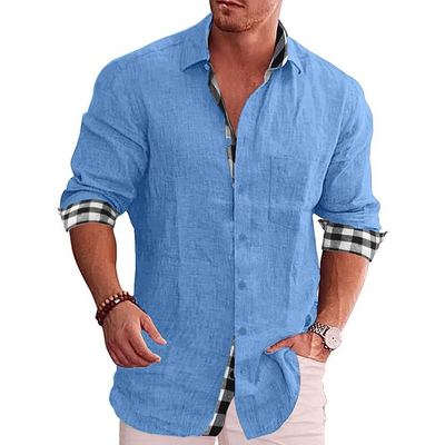 Darren | Chemise Décontractée Pour Hommes | Noir