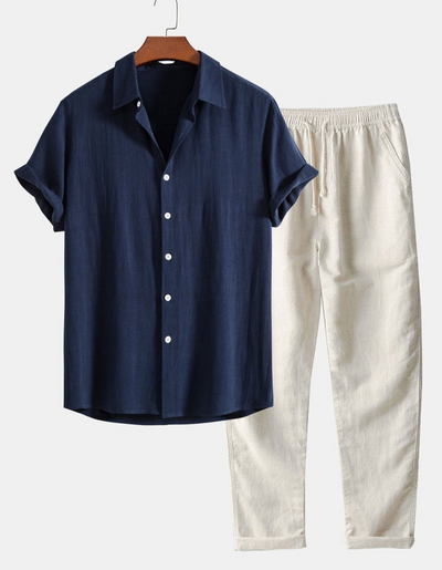 Olivier | Ensemble Polo et Pantalon Homme | Élégant