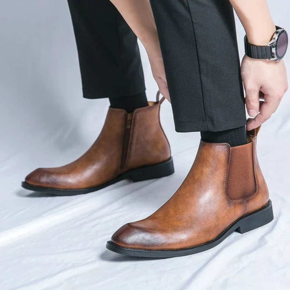 Dion | Bottes Élégantes Pour Homme | Compensées