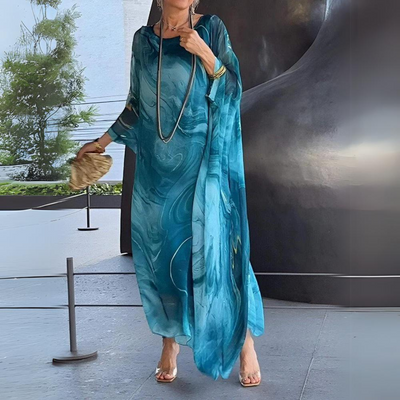 Camille - Robe élégante en mousseline de soie