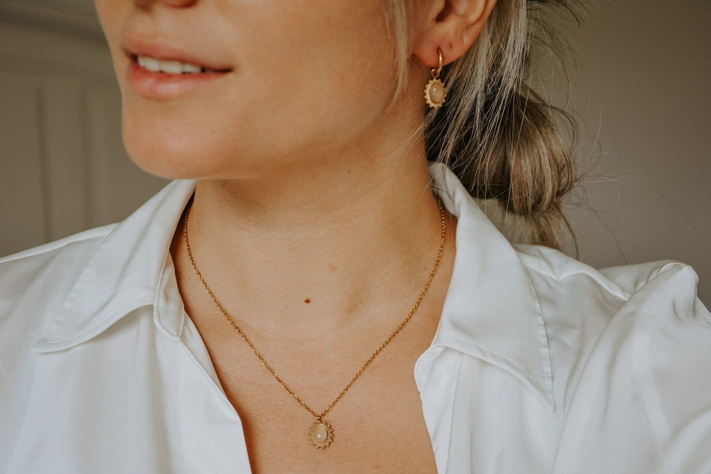 Jolie – Boucles d’oreilles – Acier inoxydable