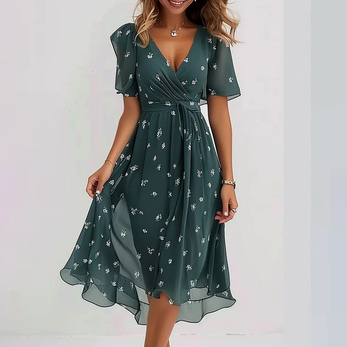 Inès - Robe d'été légère et élégante