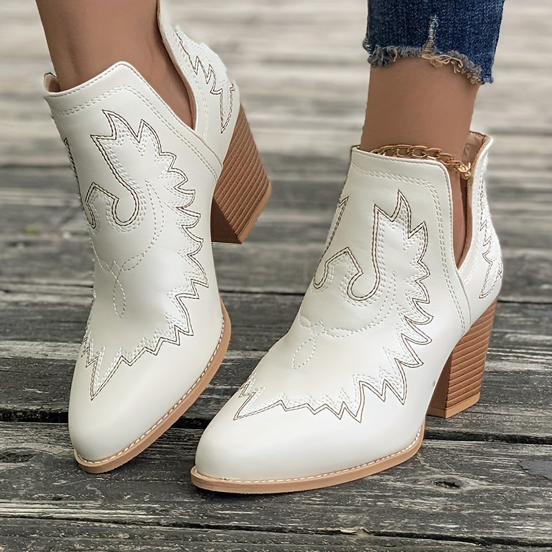 Émilie - Bottines à talon haut pour femmes