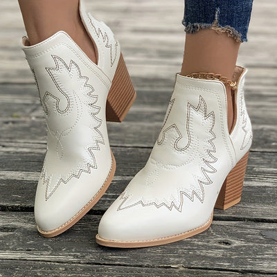 Émilie - Bottines à talon haut pour femmes