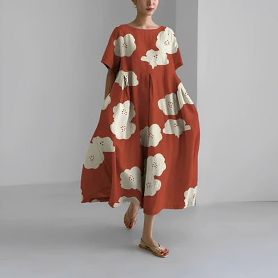 AMELIA™ – ROBE BOHÈME À FLEURS