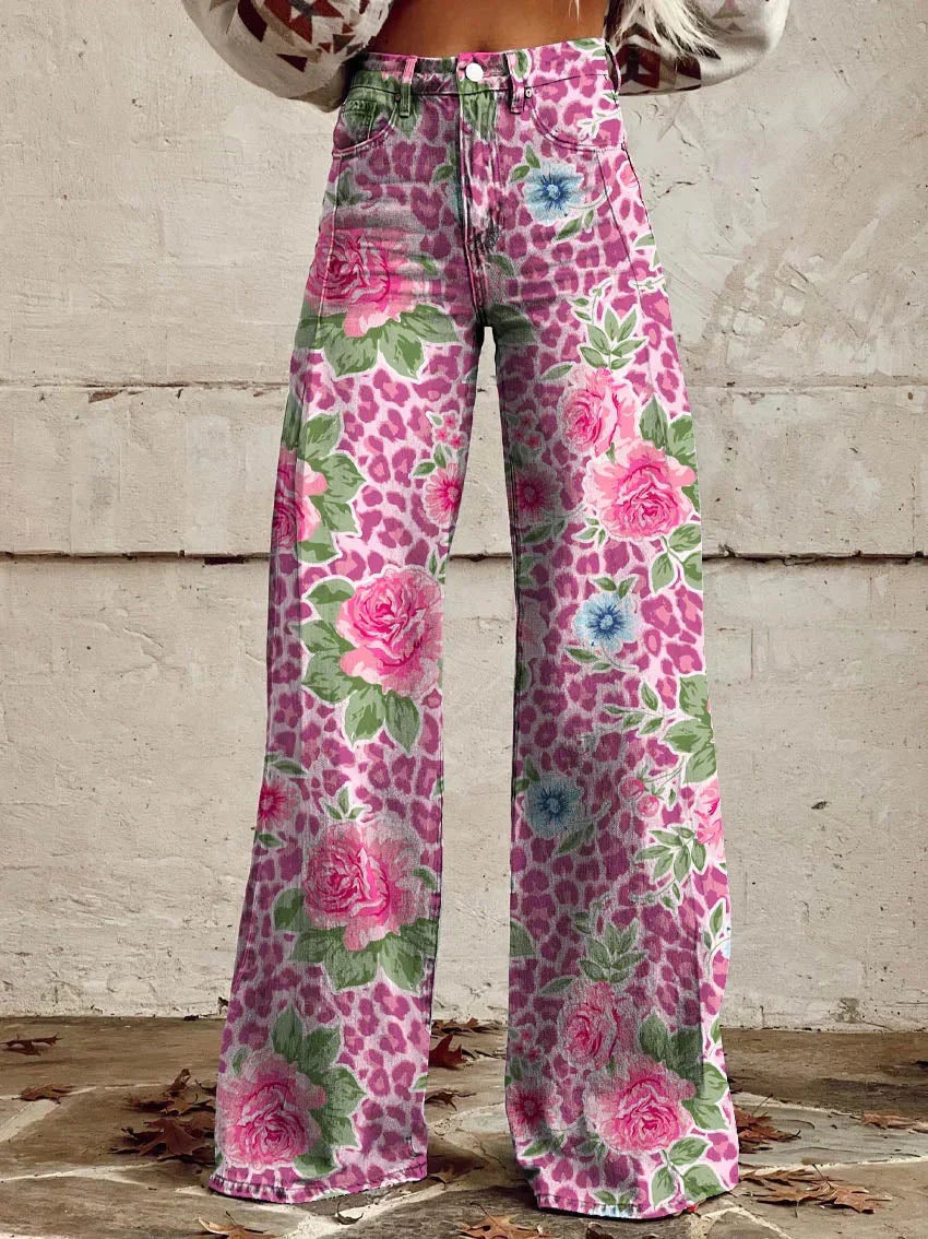 Gina | Pantalon flare pour femme | Large