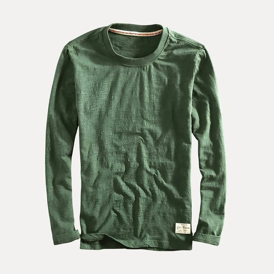 T-shirt à manches longues en coton