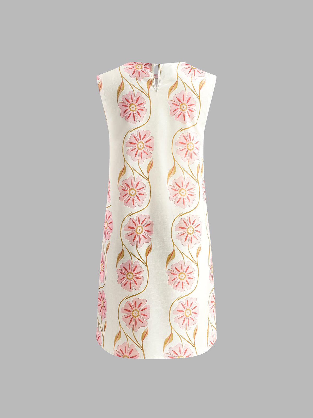 Wren | Robe Courte Sans Manches à Fleurs au Style Estival Romantique pour Femme