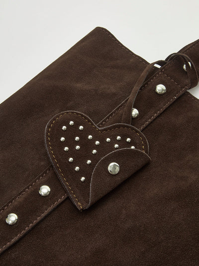 Lucien Moreau™ | Sac à Epaule Noué avec Clous