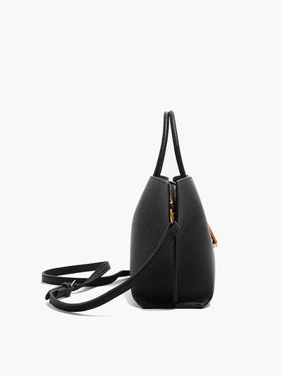 Lucien Moreau™ | Sac bandoulière avec poignée et texture