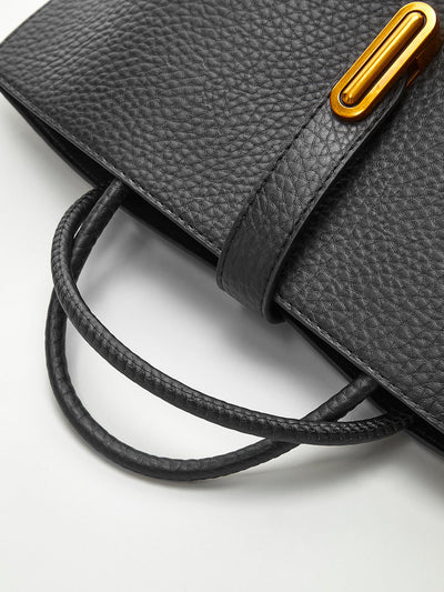 Lucien Moreau™ | Sac bandoulière avec poignée et texture