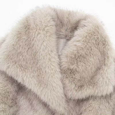 AtelierdeRocheParis™ |Manteau en fausse fourrure