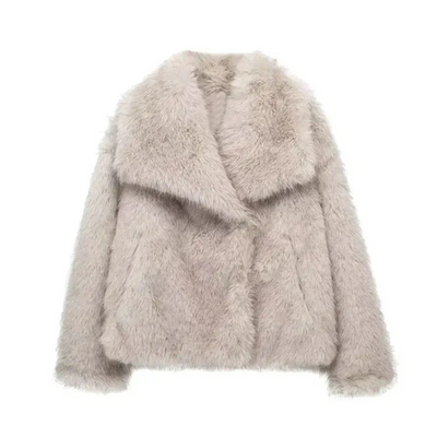AtelierdeRocheParis™ |Manteau en fausse fourrure