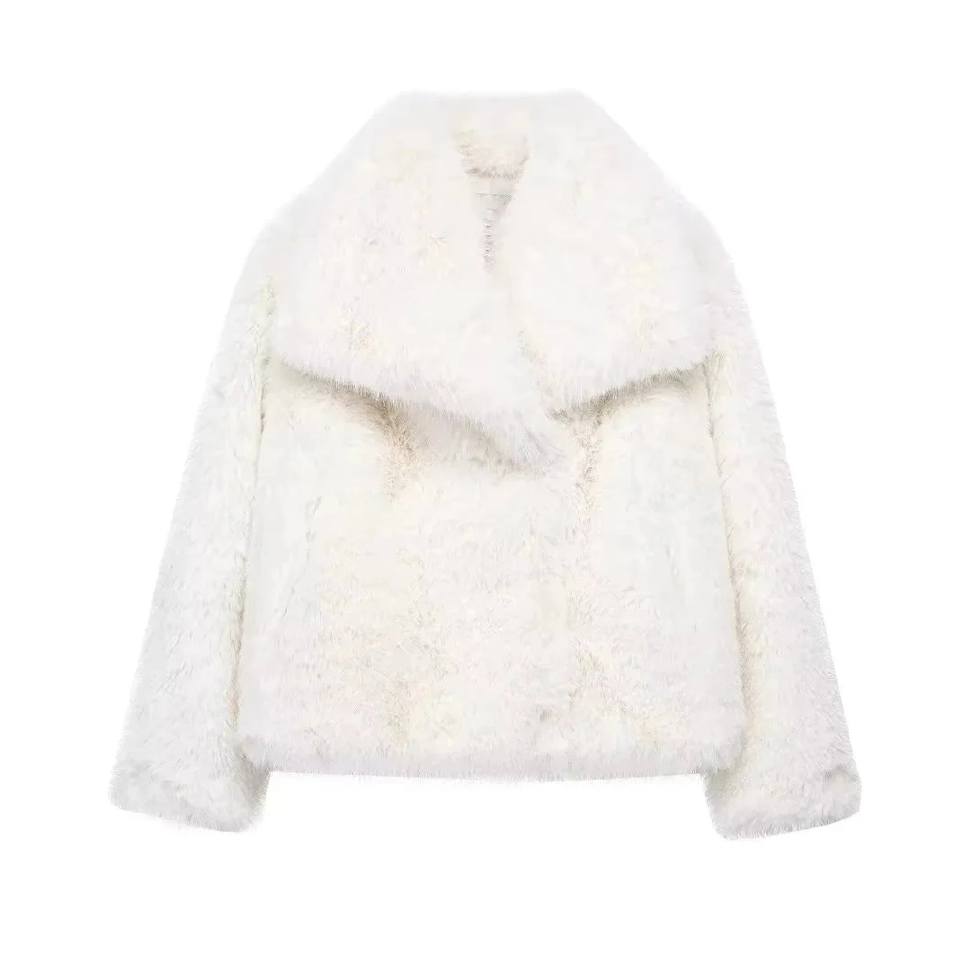 AtelierdeRocheParis™ |Manteau en fausse fourrure