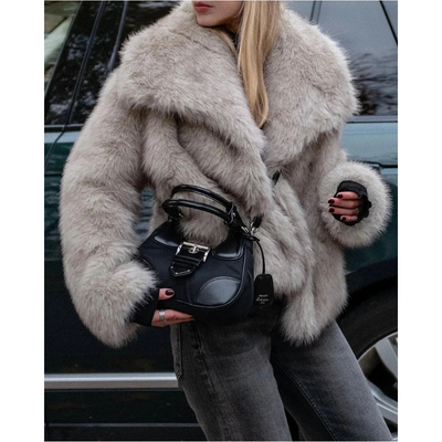 AtelierdeRocheParis™ |Manteau en fausse fourrure